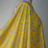 Artlux ~ 'Calla - Yellow & Lavender' Luxury Cotton Lawn ~ Made in Italy